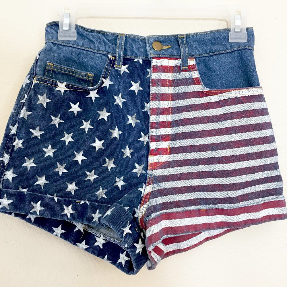 American flag short